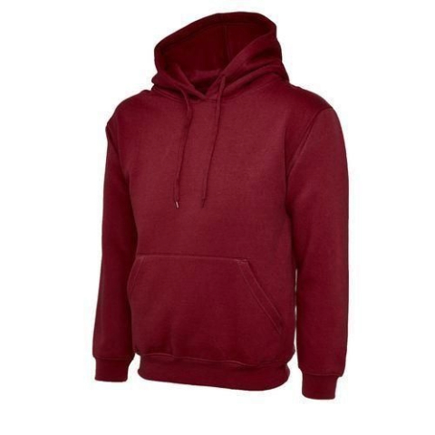 Unisex Hoodie Jumper - Maroon